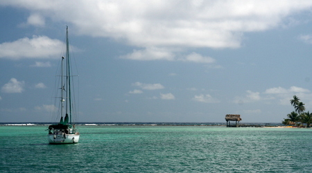 Belize - jacht – Glover reef