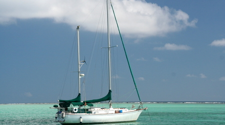 Belize - jacht – Glover reef