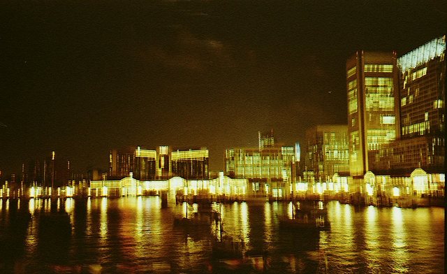 Baltimore - centrum w  nocy