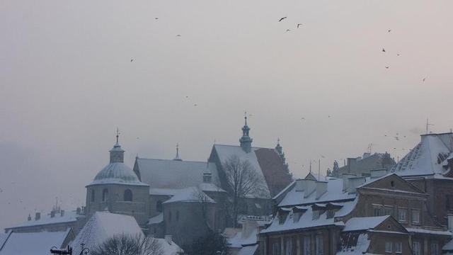 Zimą