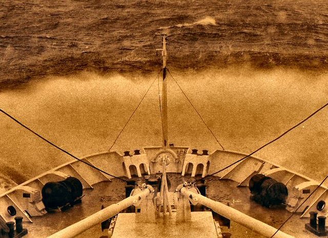 Na trawersie  R.V. Profesora  Siedleckiego-Cape  Horn