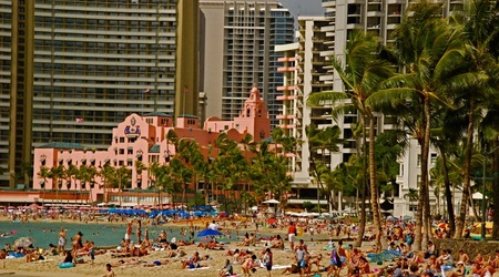 Plaza Waikiki i Royal hawaiian resort – Honolulu, Stany Zjednoczone Ameryki
