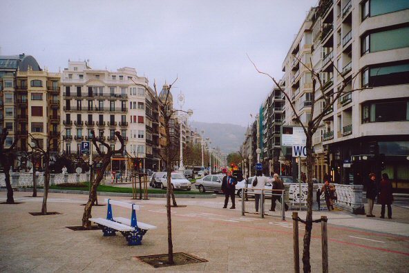 San Sebastian - La Concha - centrum