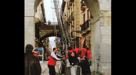 San Sebastian - to też stolica  festiwali filmowych - kręcenie  filmu – San Sebastián, Hiszpania