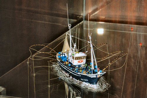 San Sebastian - Muzeum Oceanograficzne -model kutra