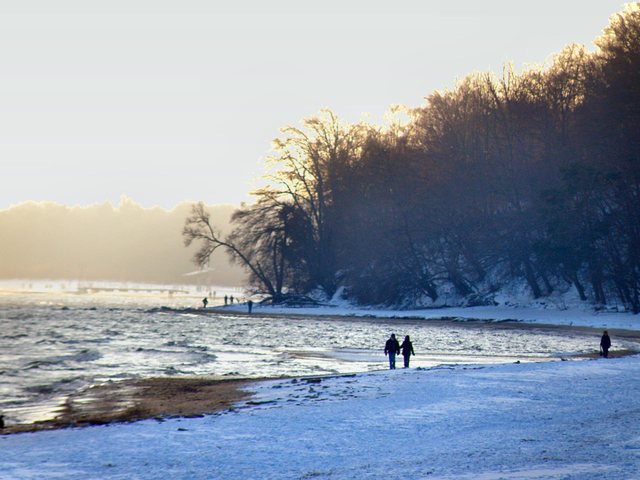 Gdynia Orłowo - zima 2010