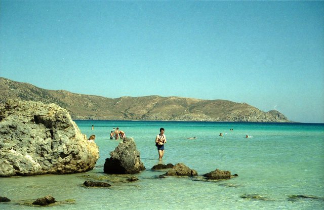 SW Kreta - Elafonisi - plaża z ..gipsu
