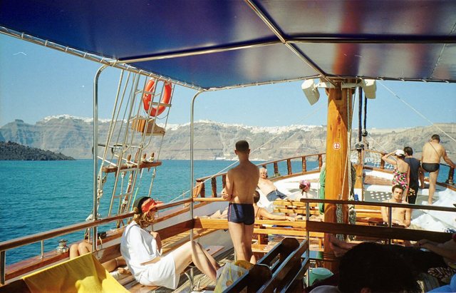 Powrót na  Santorini
