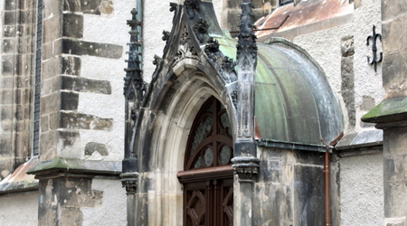 kościół w centrum miasta – Görlitz, Niemcy