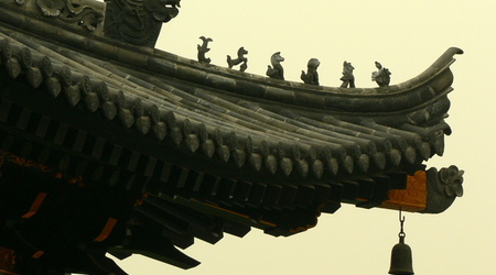 Xian - Wielka Pagoda ozdobny dach – Chiny