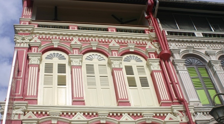 Singapur- budynki w China Town