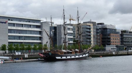 Dublin- Liffey River – Irlandia