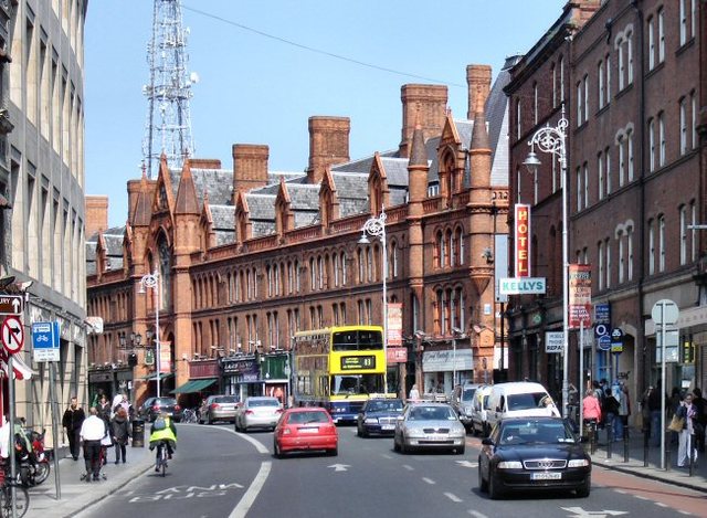 Dublin- stara hala  targowa