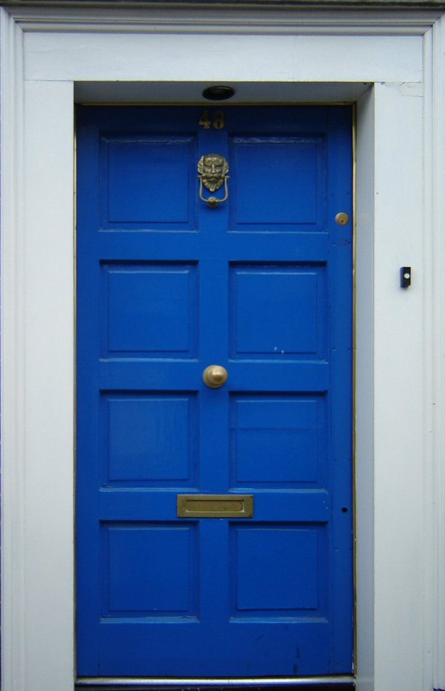 Dublin - the door