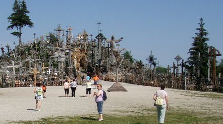 Góra Krzyży (Kryžių kalnas) koło Szawli – Šiauliai, Litwa