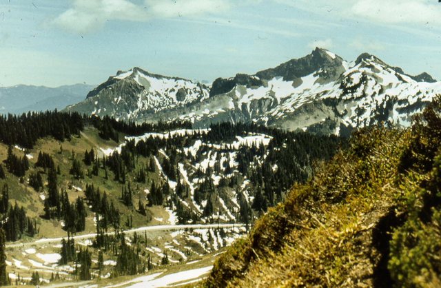 Mt. Rainier - widok spod szczytu