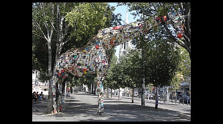 Marsylia - żyrafa – Lazurowe wybrzeże, Francja