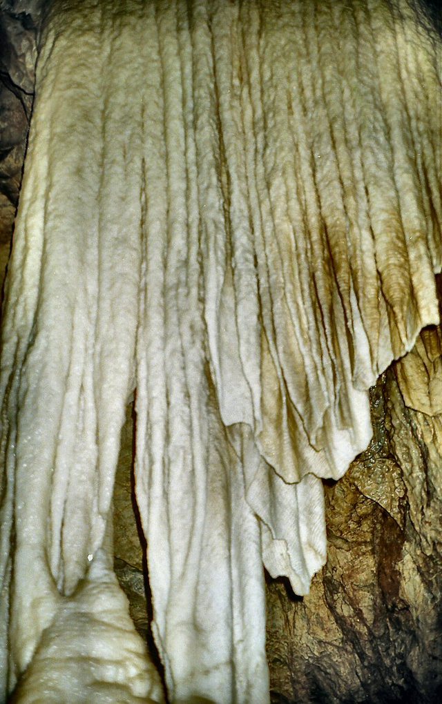 Jaskinia  Macocha - Morawy - nacieki