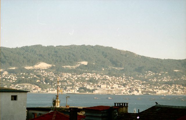 Vigo - z  okna  hotelu