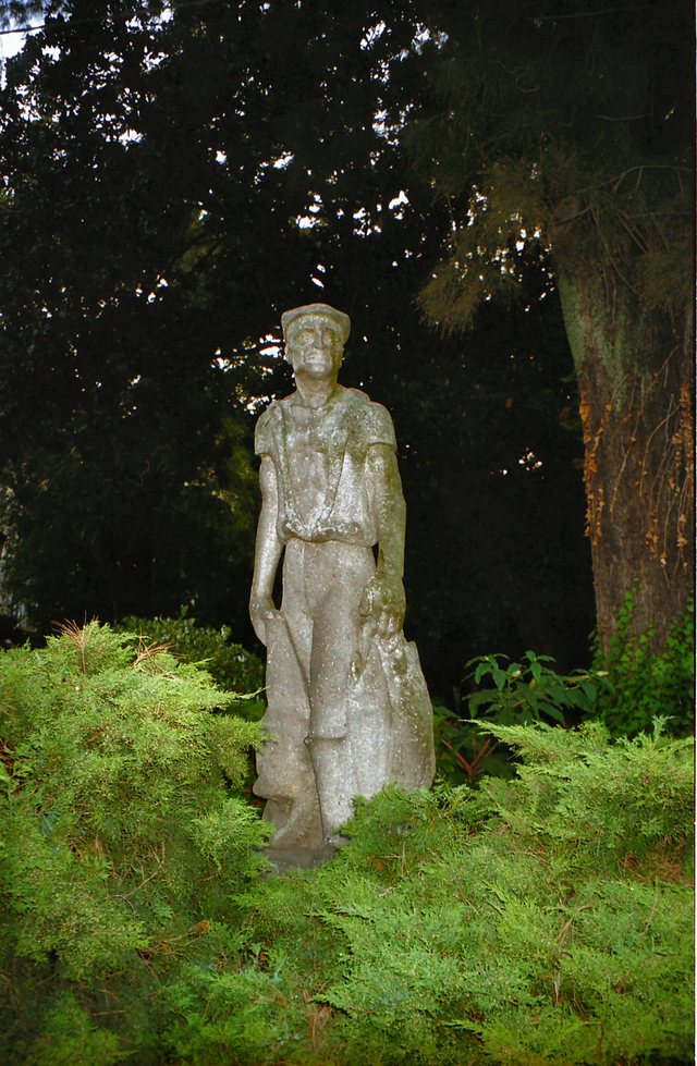 Vigo - pomnik  rybaka