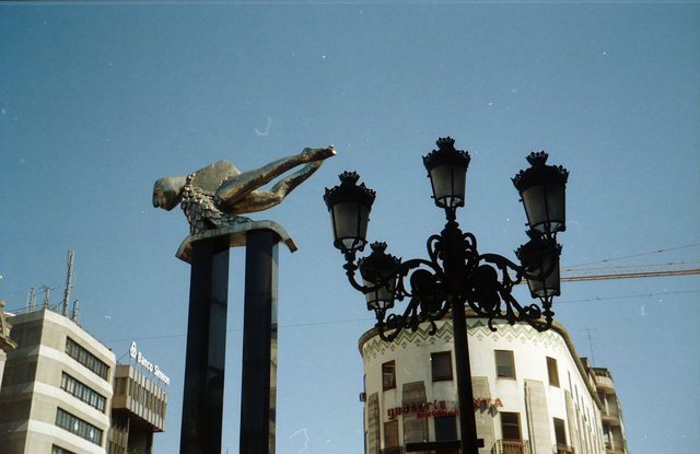 Vigo - El Sirene - czyli  pan Syrena - symbol  współczesnego  Vigo