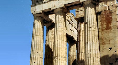 Ateny -Akropol - Parthenon – Grecja