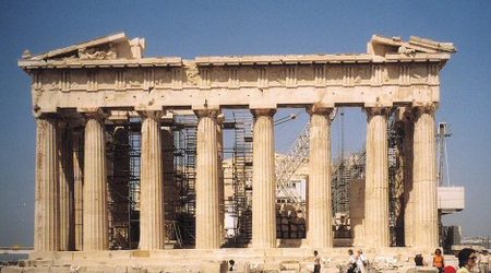 Ateny -Akropol - Parthenon – Grecja