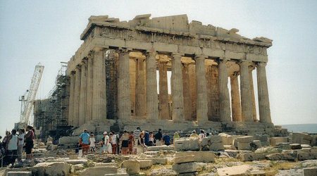 Ateny -Akropol - Parthenon – Grecja