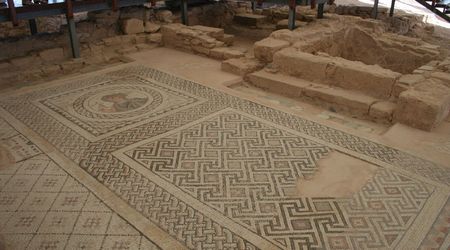 mozaiki w Kourion – Paphos, Cypr