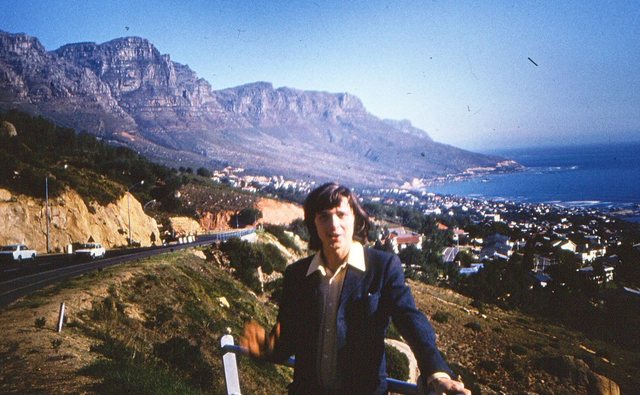 Cape Town - autoportret  a z widokiem  na Sea Point