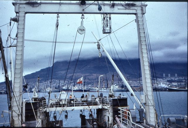 Cape Town - widok  z R.V. Profesora Siedleckiego