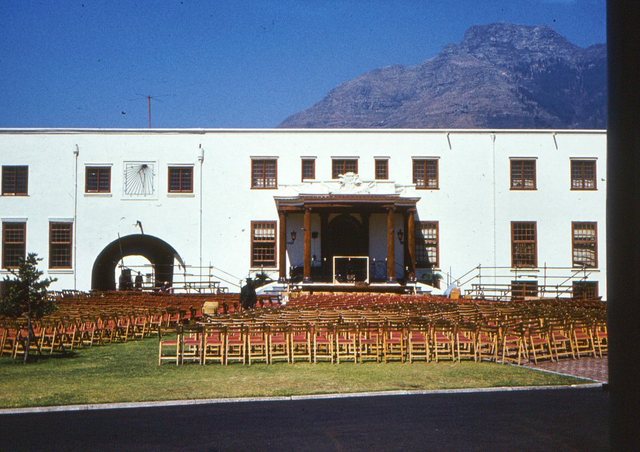 Cape Town - wewnątrz  fortu