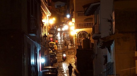Taxco nocą – Taxco de Alarcón, Meksyk