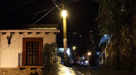 Taxco nocą – Taxco de Alarcón, Meksyk