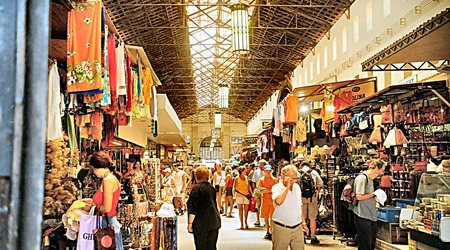 Kreta-Chania-bazar – Chaniá, Grecja