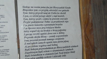 Chrystus Bieszczadzki – Solina, Polska