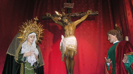 w kościele – Mijas, Hiszpania