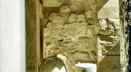 Knossos -ruiny  pałacu  króla  Minosa – Grecja