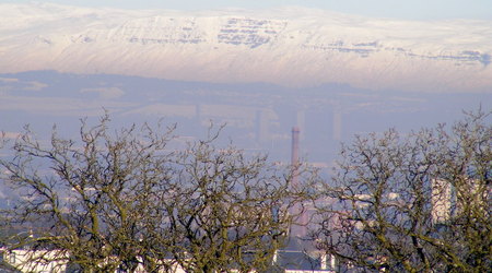 Szkocja zimą – Paisley, Wielka Brytania