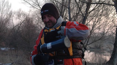 Marek Kamiński w Piotrawinie – Polska