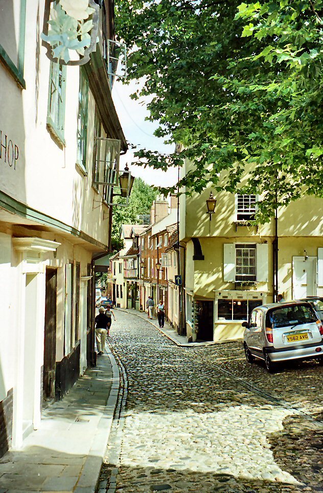 Norwich-urokliwe  stare centrum