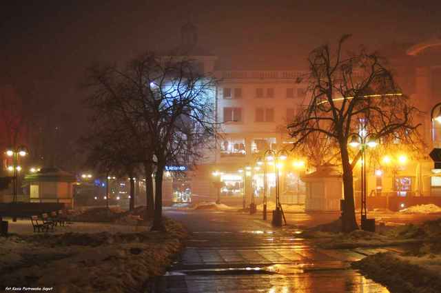 Sopot we mgle.