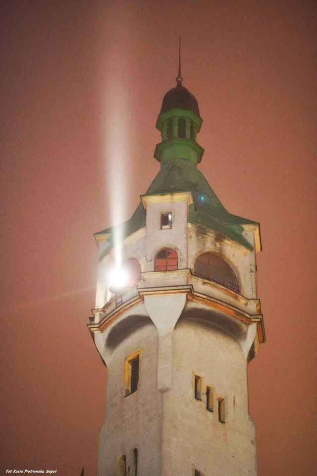 Sopot we mgle.