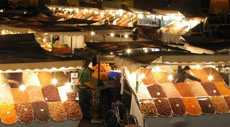 Maroko - Marrakesz - Dżemaa el-Fna
