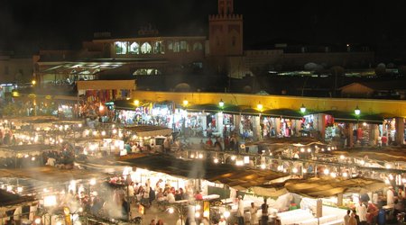 Maroko - Marrakesz - Dżemaa el-Fna