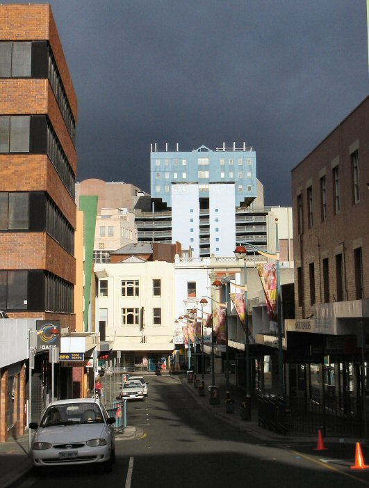 Hobart - zmienna  pogoda
