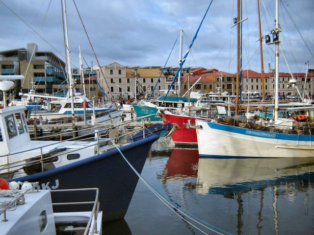 Hobart - w  porcie