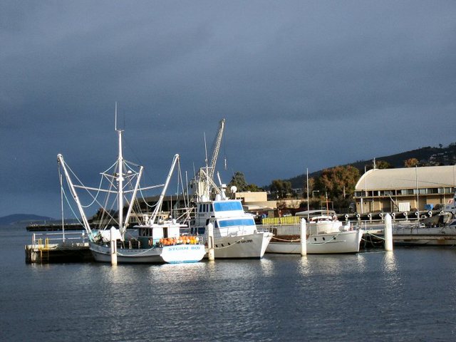 Hobart - w  porcie
