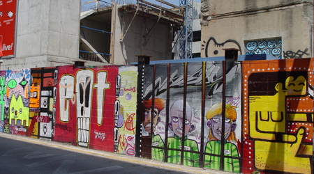 Bracelona, sztuka murali – Barcelona, Hiszpania