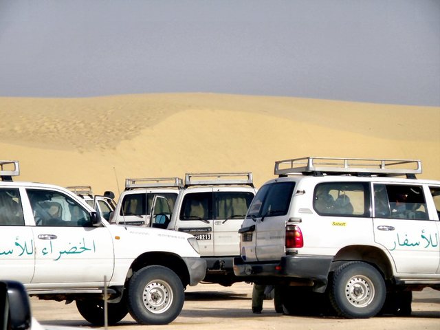 Sahara-'Rally Dakar stop'